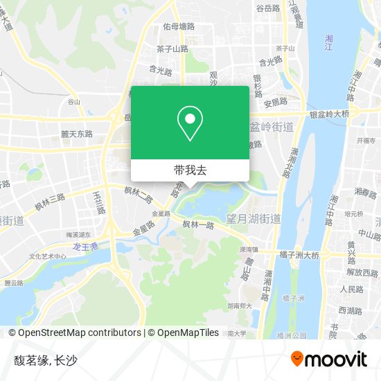 馥茗缘地图