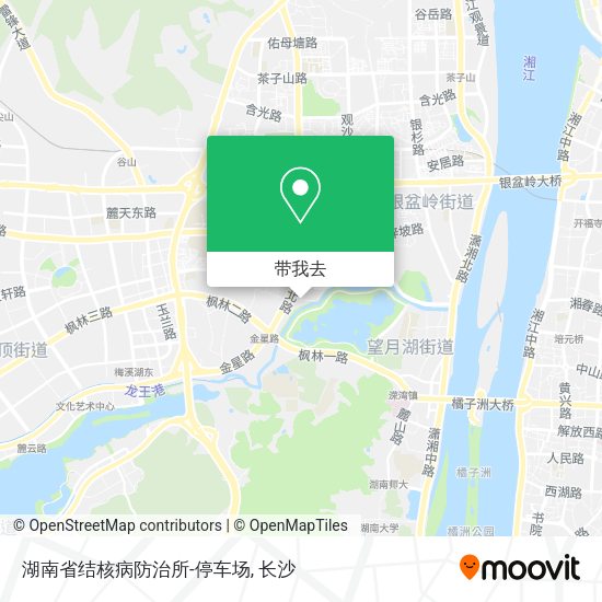 湖南省结核病防治所-停车场地图