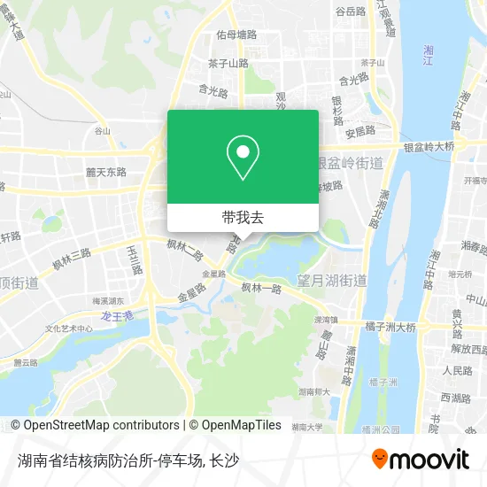 湖南省结核病防治所-停车场地图
