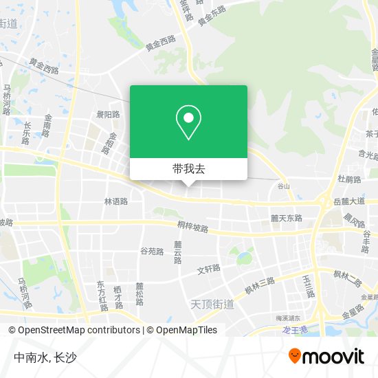 中南水地图