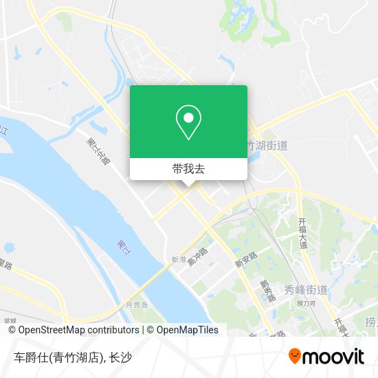车爵仕(青竹湖店)地图