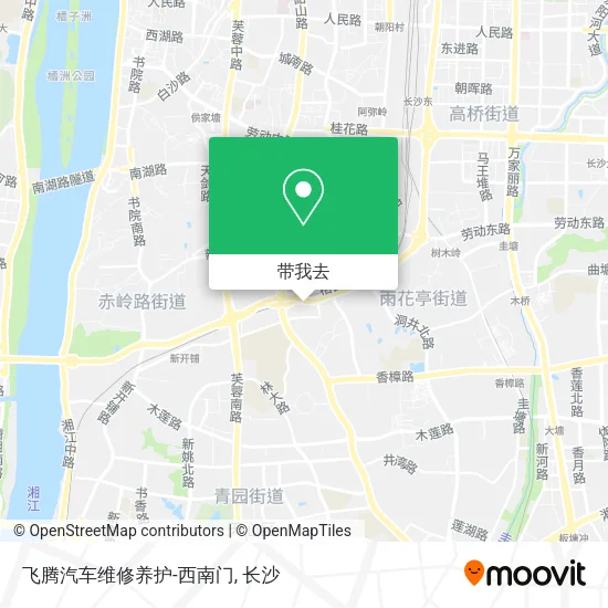 飞腾汽车维修养护-西南门地图