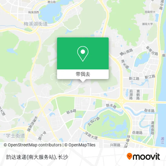 韵达速递(南大服务站)地图