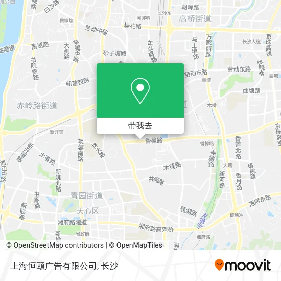 上海恒颐广告有限公司地图