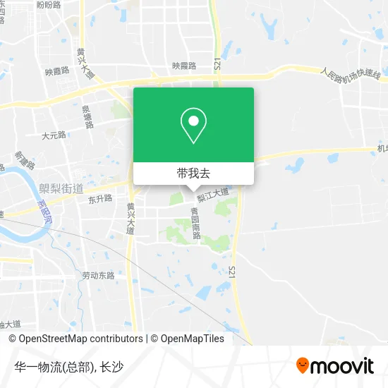 华一物流(总部)地图