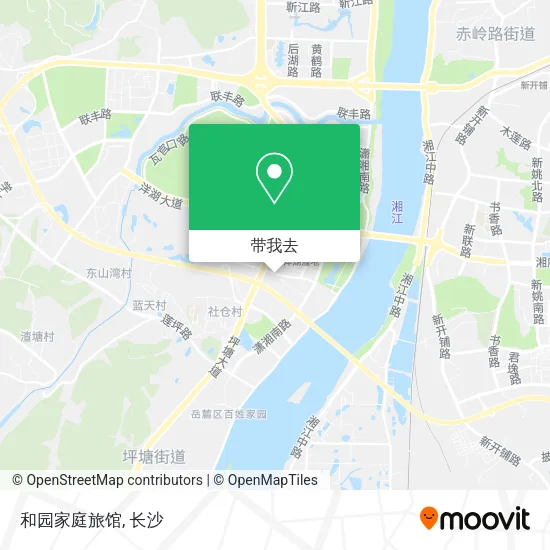 和园家庭旅馆地图