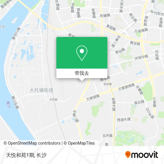 天悦和苑1期地图