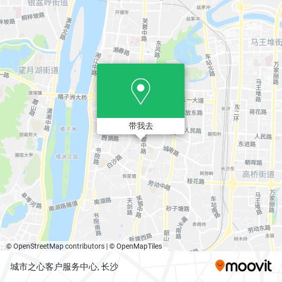 城市之心客户服务中心地图