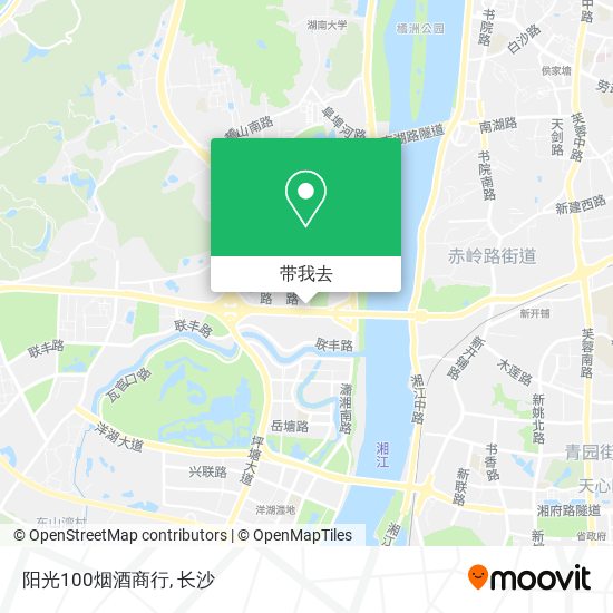 阳光100烟酒商行地图