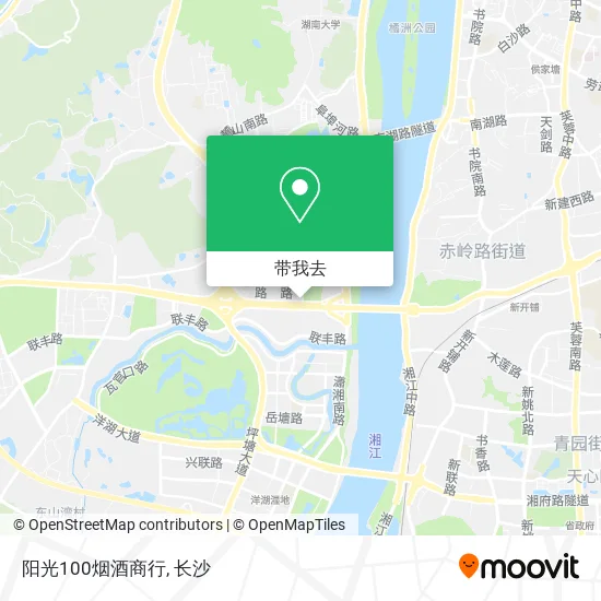 阳光100烟酒商行地图