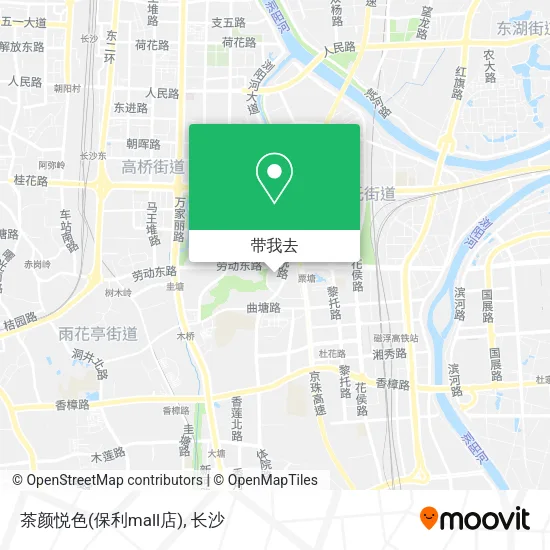 茶颜悦色(保利mall店)地图