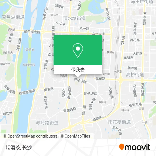 烟酒茶地图