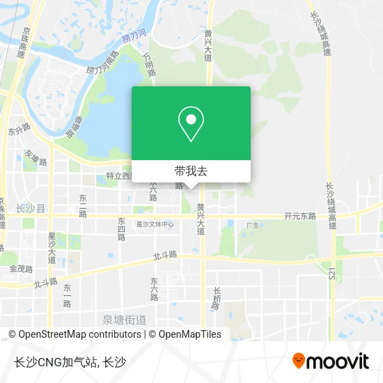 长沙CNG加气站地图
