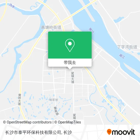长沙市泰平环保科技有限公司地图