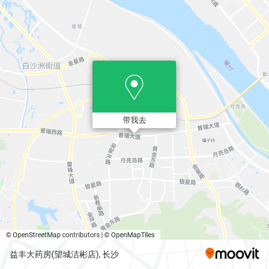 益丰大药房(望城洁彬店)地图