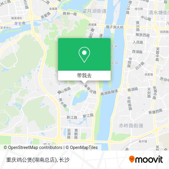重庆鸡公煲(湖南总店)地图