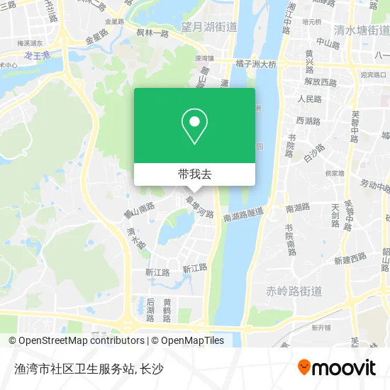 渔湾市社区卫生服务站地图