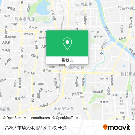 高桥大市场文体用品城-中栋地图