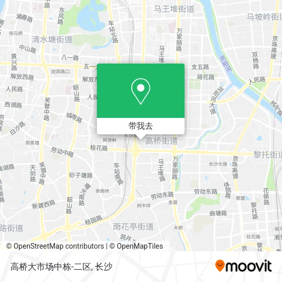 高桥大市场中栋-二区地图