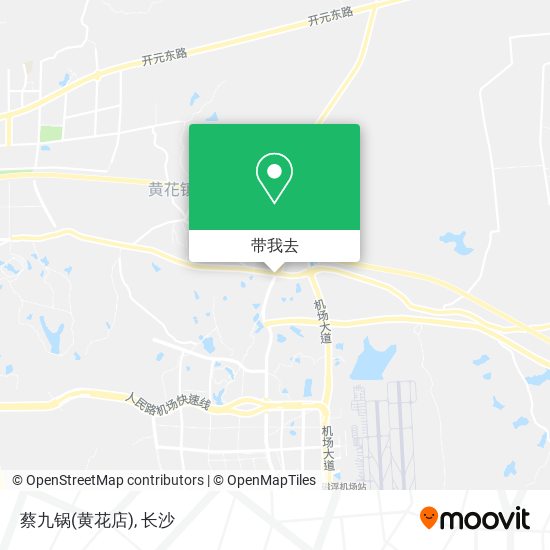 蔡九锅(黄花店)地图