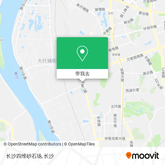 长沙四维砂石场地图