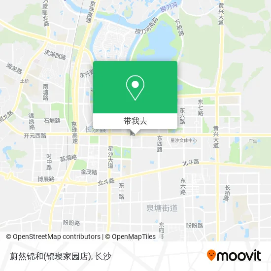 蔚然锦和(锦璨家园店)地图