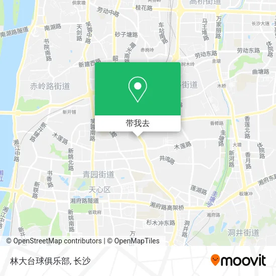 林大台球俱乐部地图