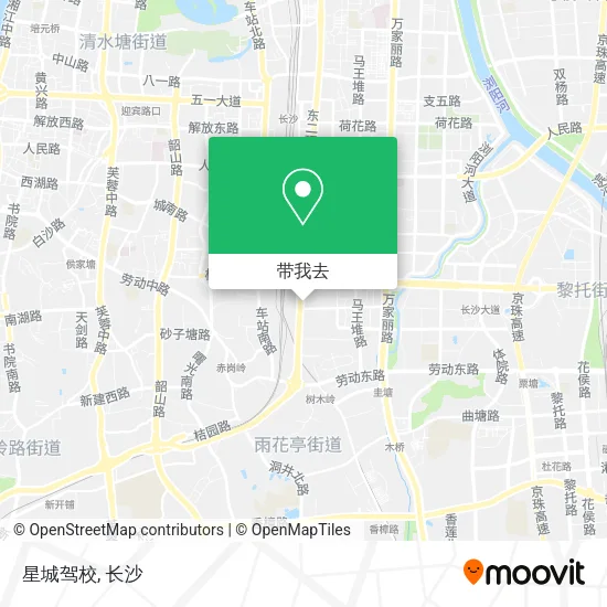 星城驾校地图