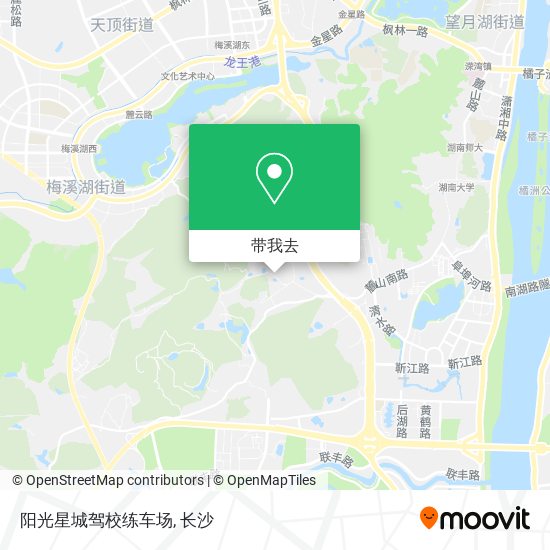 阳光星城驾校练车场地图