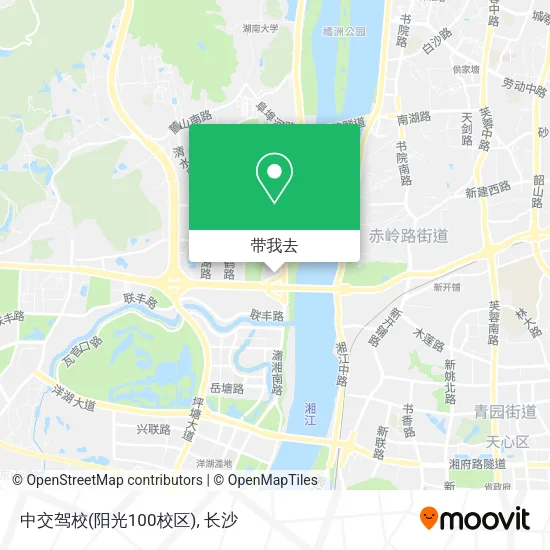 中交驾校(阳光100校区)地图