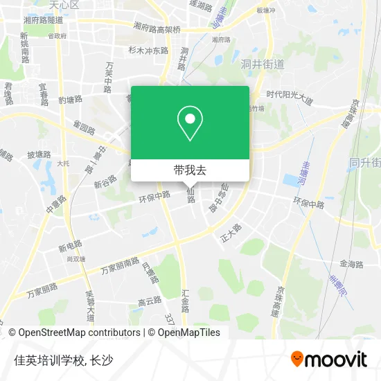 佳英培训学校地图