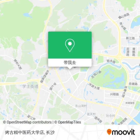 烤古精中医药大学店地图
