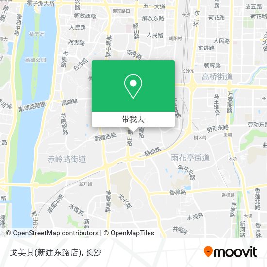 戈美其(新建东路店)地图