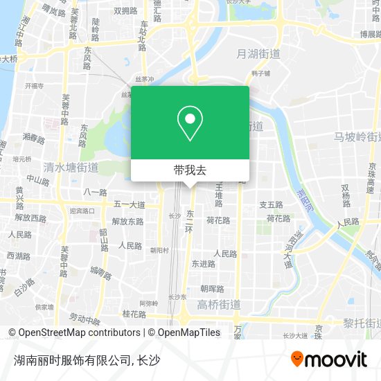 湖南丽时服饰有限公司地图