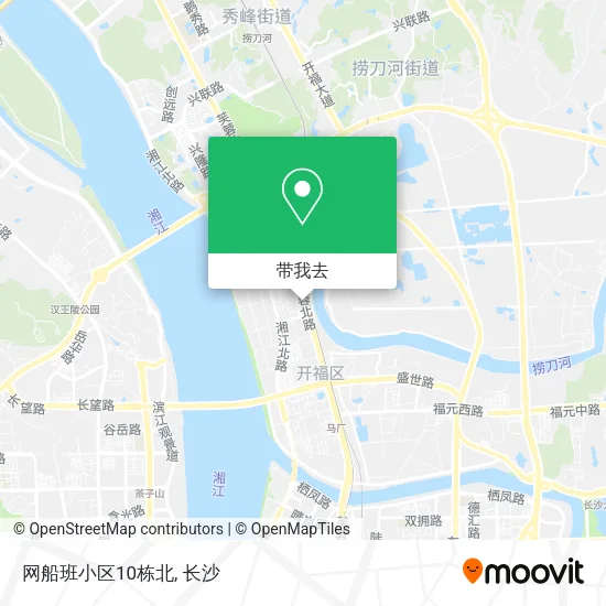 网船班小区10栋北地图