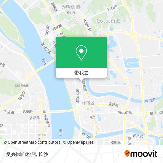 复兴园面粉店地图