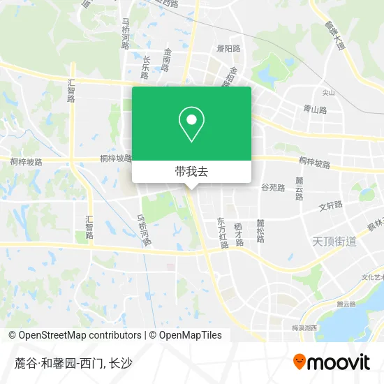 麓谷·和馨园-西门地图