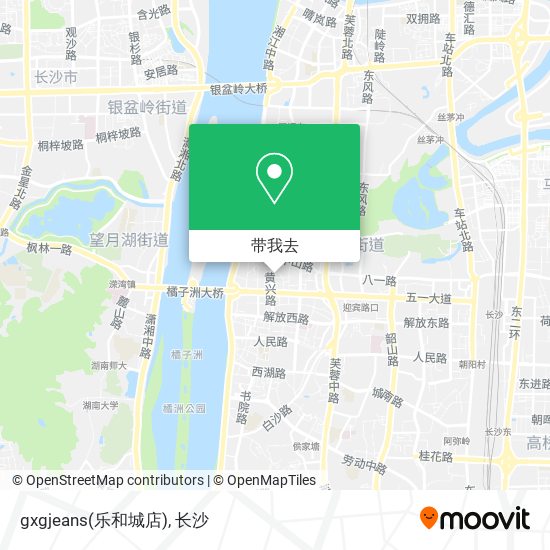 gxgjeans(乐和城店)地图