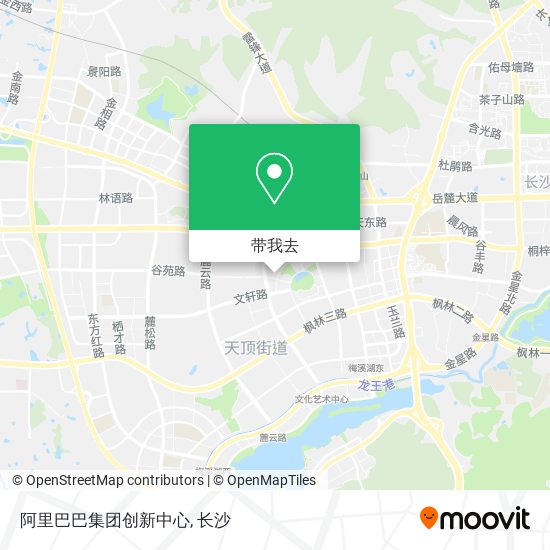 阿里巴巴集团创新中心地图