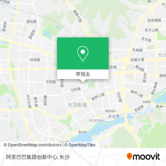 阿里巴巴集团创新中心地图
