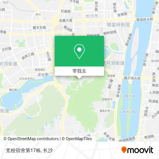 党校宿舍第17栋地图