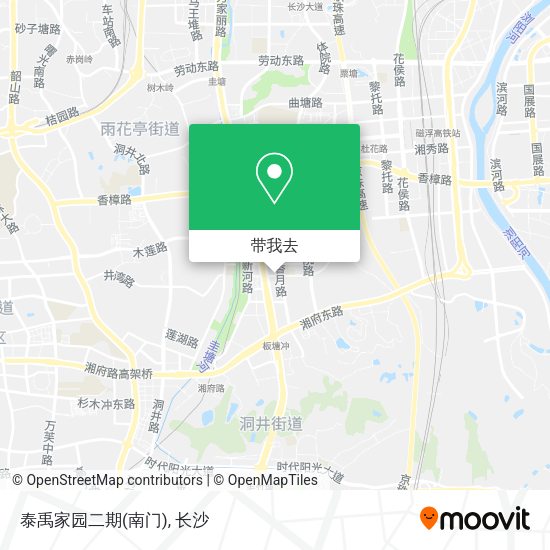 泰禹家园二期(南门)地图