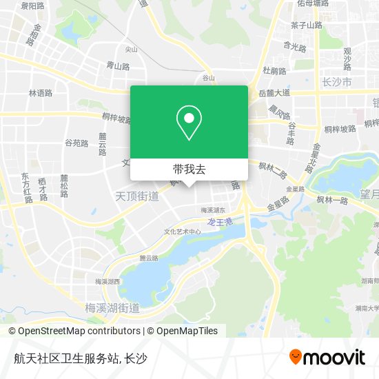 航天社区卫生服务站地图