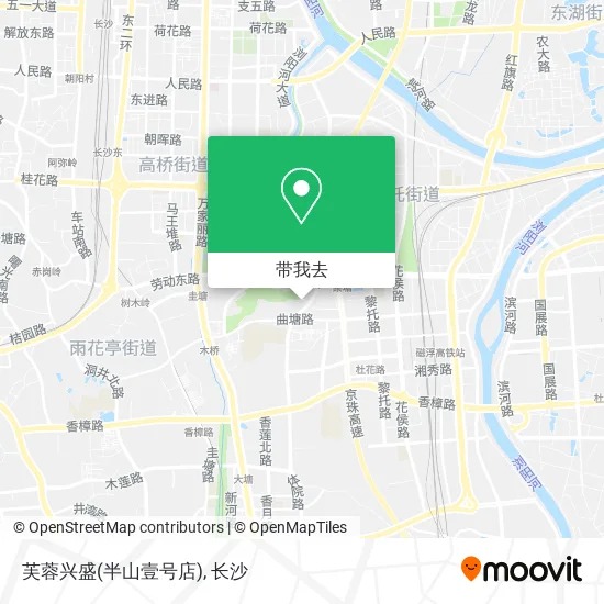 芙蓉兴盛(半山壹号店)地图