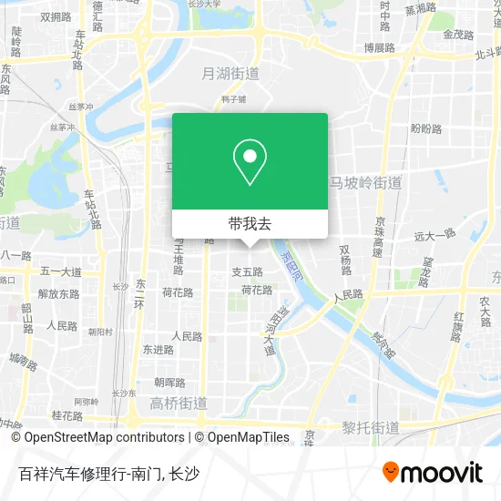 百祥汽车修理行-南门地图