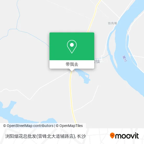 浏阳烟花总批发(雷锋北大道辅路店)地图