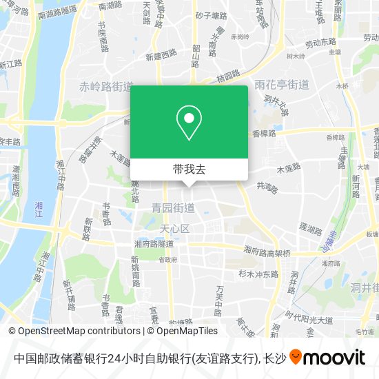 中国邮政储蓄银行24小时自助银行(友谊路支行)地图