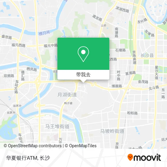华夏银行ATM地图