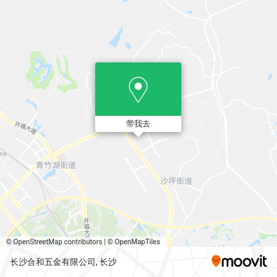 长沙合和五金有限公司地图