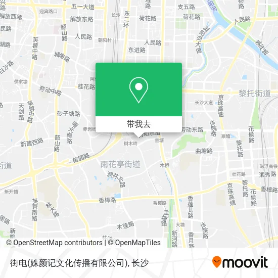 街电(姝颜记文化传播有限公司)地图